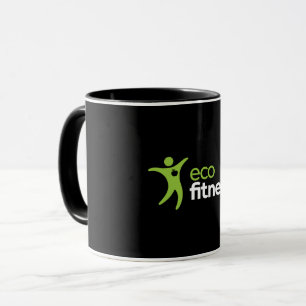 Black 11 oz Mug I Eco Fitness Black