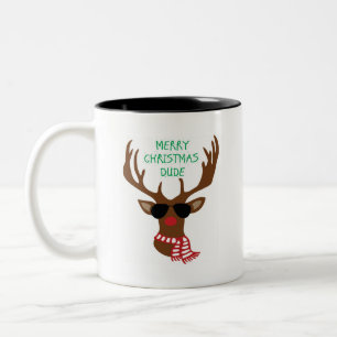 Black 11 oz Two-Tone Mug