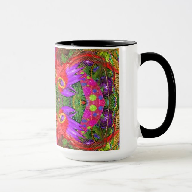 Black 15 oz Ringer Mug (Right)