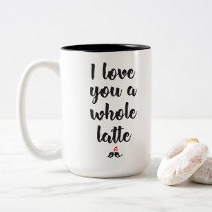 Black 15 oz Two-Tone Mug