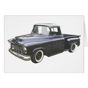 Black 1956 Chevrolet Pickup