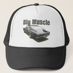 Black 1967 Dodge Charger Trucker Hat