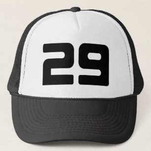 Black 29th Birthday Party Trucker Hat