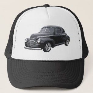 Black 41 Chevy Coupe Trucker Hat