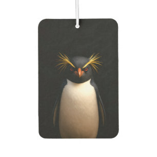 Black 4 Luxe Air Fresheners, Rockhopper Penguin Car Air Freshener