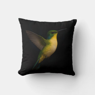 Black 4 Luxe American MoJo Pillow with Flying Bird
