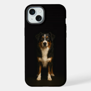 Black 4 Luxe, Aussie Shepherd iPhone 15 Plus Case