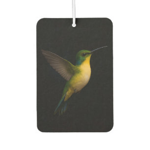 Black 4 Luxe Car Air Fresheners, Flying Bird Car Air Freshener