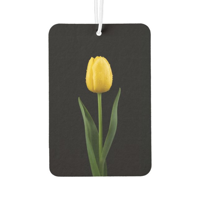 Black 4 Luxe Car Air Fresheners Golden Tulip (Back)