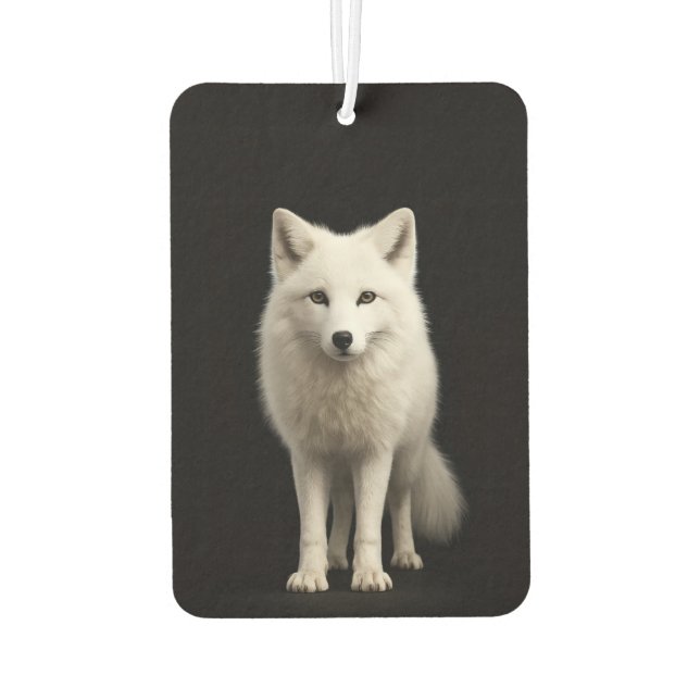 Black 4 Luxe Car Air Fresheners Ivory Arctic Fox (Back)