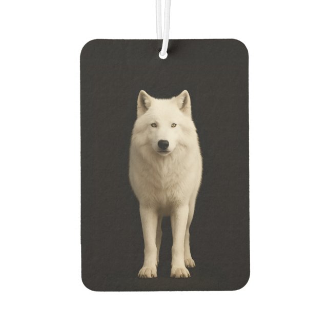 Black 4 Luxe Car Air Fresheners Ivory Arctic Wolf (Back)