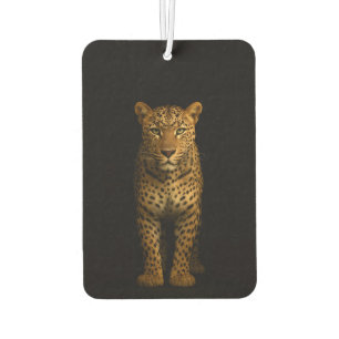Black 4 Luxe Car Air Fresheners Majestic Leopard
