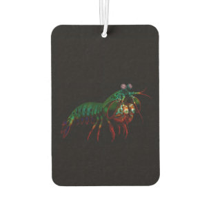 Black 4 Luxe Car Air Fresheners, Mantis Shrimp Freshener