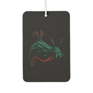 Black 4 Luxe Car Air Fresheners, Neon Sea Slug Car Air Freshener