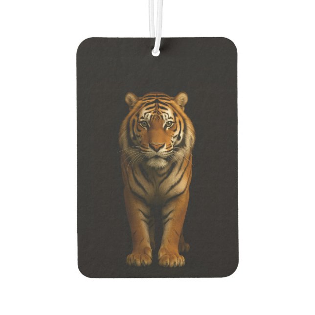 Black 4 Luxe Car Air Fresheners, Noble Tiger Freshener (Back)