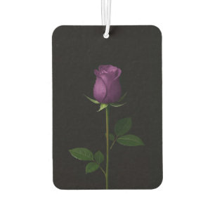 Black 4 Luxe Car Air Fresheners, Royal Violet Rose Freshener