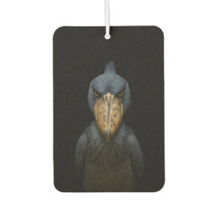 Black 4 Luxe Car Air Fresheners, Shoebill Bird Freshener