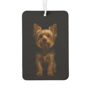 Black 4 Luxe Car Air Fresheners Yorkshire Terrier