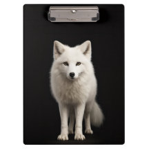 Black 4 Luxe Clipboard, Ivory Arctic Fox