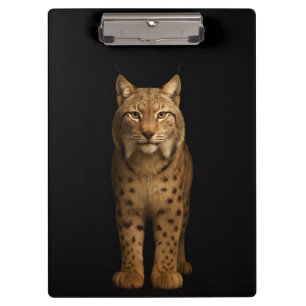 Black 4 Luxe Clipboard, Silent Lynx Clipboard