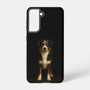 Black 4 Luxe  Galaxy S21 Case, Aussie Shepherd Samsung Galaxy Case