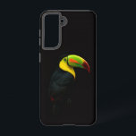 Black 4 Luxe  Galaxy S21 Case, Keel Billed Tucan Samsung Galaxy Case<br><div class="desc">Add a touch of radiant tropical allure to your everyday tech with our Black 4 Luxe Galaxy S21 Case featuring the exquisite Keel Billed Tucan. Set against a flawless deep black background, this stunning rainforest bird bursts to life with vivid realism — its signature beak glowing in shades of emerald...</div>