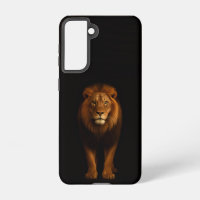 Black 4 Luxe  Galaxy S21 Case, Majestic Lion