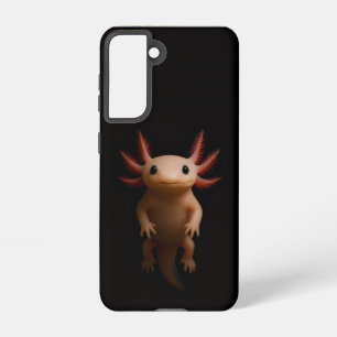 Black 4 Luxe  Galaxy S21 Case, Mexican Axolotl Samsung Galaxy Case