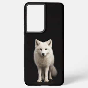 Black 4 Luxe Galaxy S21 Plus, Ivory Arctic Fox Samsung Galaxy Case