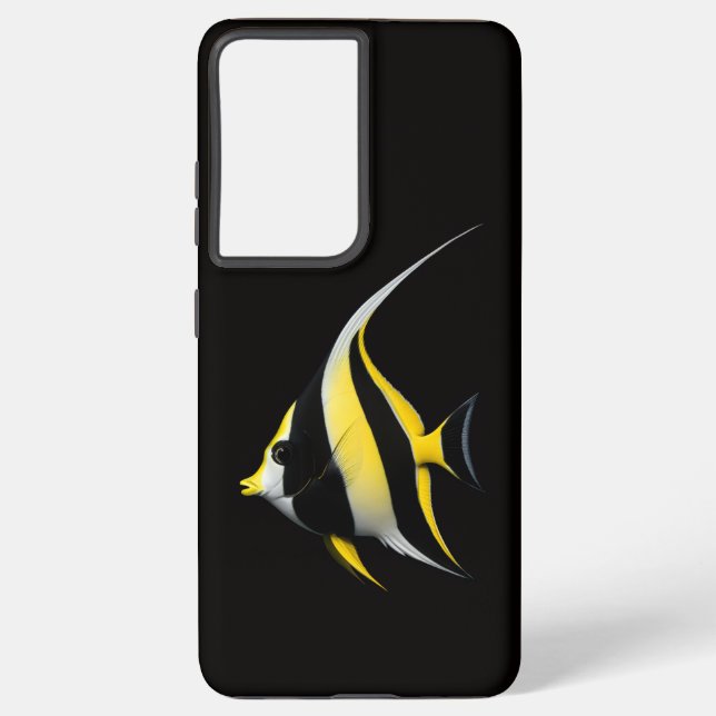 Black 4 Luxe Galaxy S21 Ultra, Moorish Idol Samsung Galaxy S21 Ultra Case (Back)