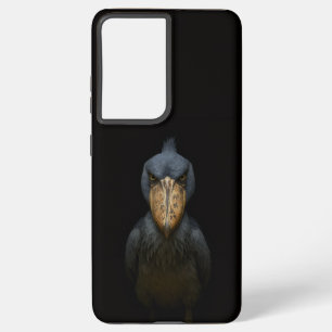Black 4 Luxe Galaxy S21 Ultra, Shoebill Bird Samsung Galaxy Case