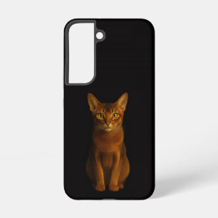 Black 4 Luxe Galaxy S22 Case, Abyssinian Beauty  Samsung Galaxy Case