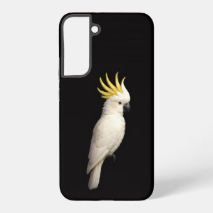 Black 4 Luxe Galaxy S22 Plus, Crested Cockatoo Samsung Galaxy Case