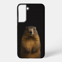 Black 4 Luxe Galaxy S22 Plus, Fluffy Marmot