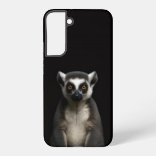 Black 4 Luxe Galaxy S22 Plus, Gentle Lemur Samsung Galaxy Case