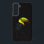 Black 4 Luxe Galaxy S22 Plus, Keel Billed Tucan Samsung Galaxy Case<br><div class="desc">Add a touch of radiant tropical artistry to your everyday tech with our Black 4 Luxe Galaxy S22 Plus featuring the mesmerizing Keel Billed Tucan. Set against a flawless glossy black background, this vibrant rainforest bird comes alive in exquisite realism — its gracefully curved beak glowing in a breathtaking fusion...</div>