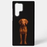 Black 4 Luxe Galaxy S22 Ultra, Agile Vizsla Dog