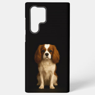 Black 4 Luxe Galaxy S22 Ultra, Cavalier Spaniel Samsung Galaxy Case