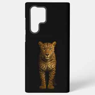 Black 4 Luxe Galaxy S22 Ultra, Majestic Leopard Samsung Galaxy Case