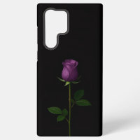 Black 4 Luxe Galaxy S22 Ultra, Royal Violet Rose