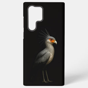Black 4 Luxe Galaxy S22 Ultra, Secretarybird Samsung Galaxy Case