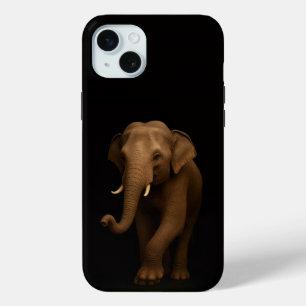 Black 4 Luxe, Indian Elephant iPhone 15 Plus iPhone 15 Mini Case