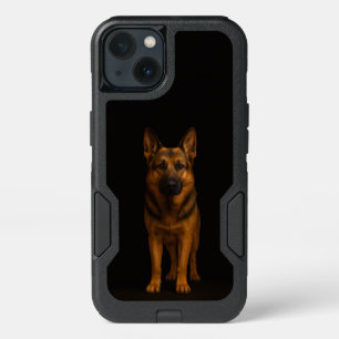 Black 4 Luxe  iPhone 13 Case, German Shepherd