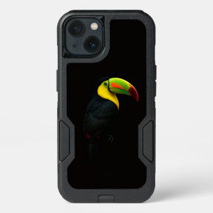 Black 4 Luxe  iPhone 13 Case, Keel Billed Tucan