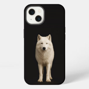Black 4 Luxe iPhone 13, Ivory Arctic Wolf 13 Case