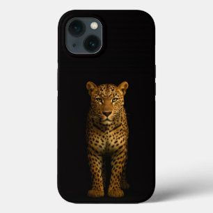Black 4 Luxe iPhone 13, Majestic Leopard iPhone 13 Case