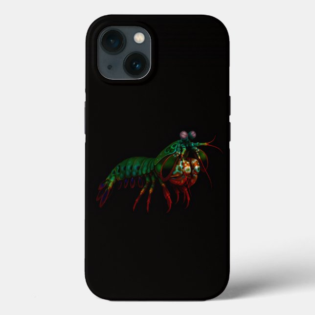 Black 4 Luxe iPhone 13, Mantis Shrimp Case-Mate iPhone Case (Back)
