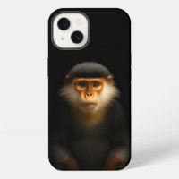 Black 4 Luxe iPhone 13, Red Douc Langur