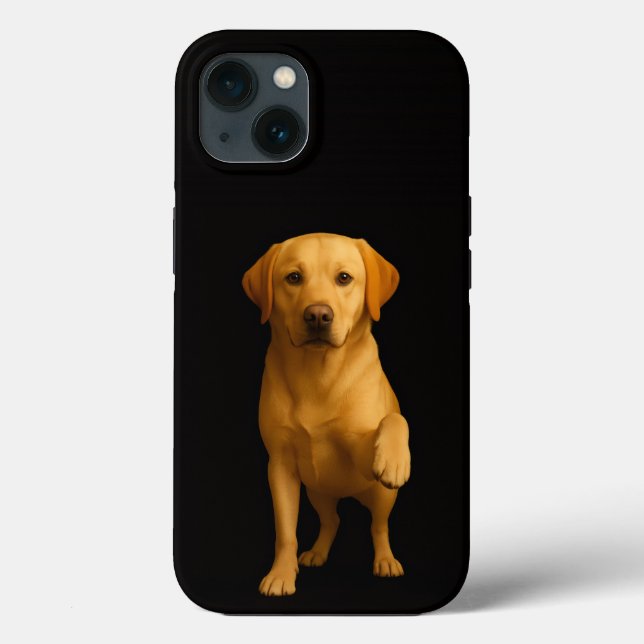 Black 4 Luxe iPhone 13, Tender Labrador Dog Case-Mate iPhone Case (Back)