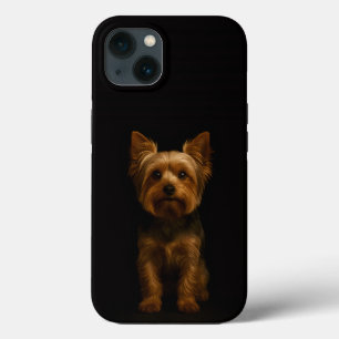 Black 4 Luxe iPhone 13, Yorkshire Terrier iPhone 13 Case
